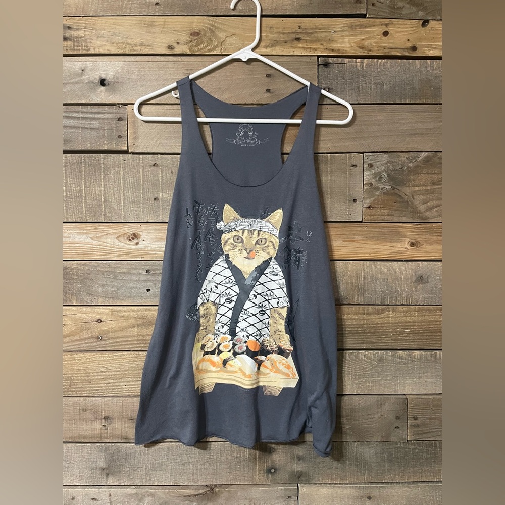 Sushi Cat Tank Top